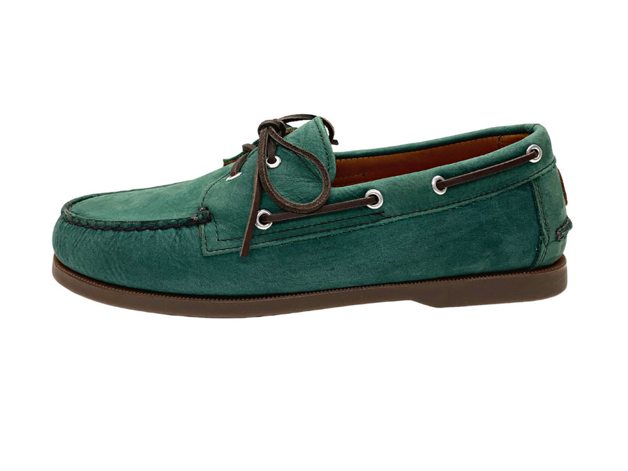 The Forest Greens Boat Shoe