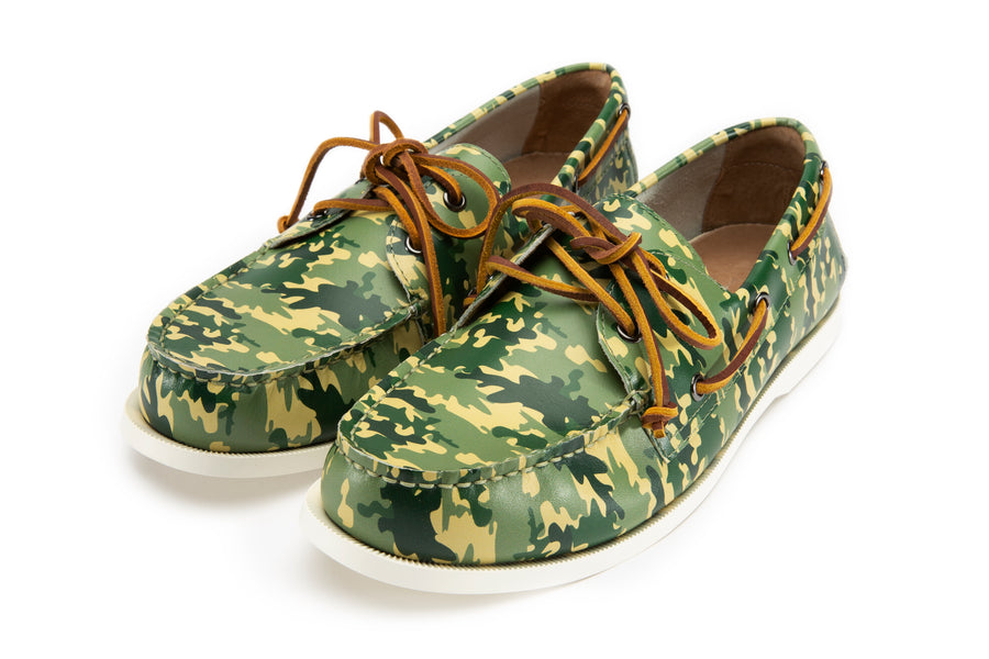 The Rugged Camos Boat Shoe