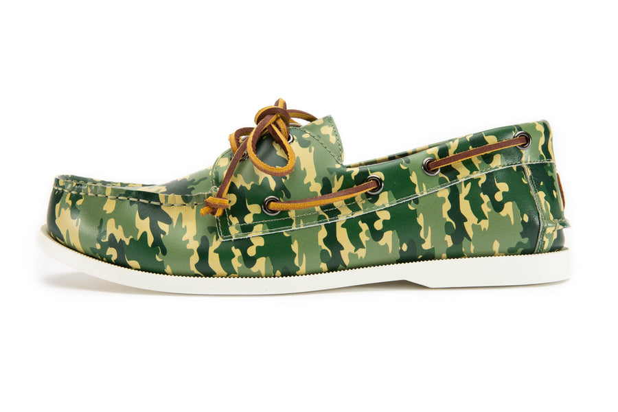 The Rugged Camos Boat Shoe