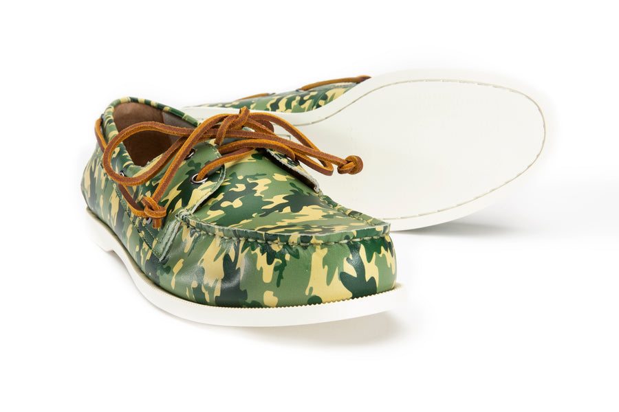 The Rugged Camos Boat Shoe