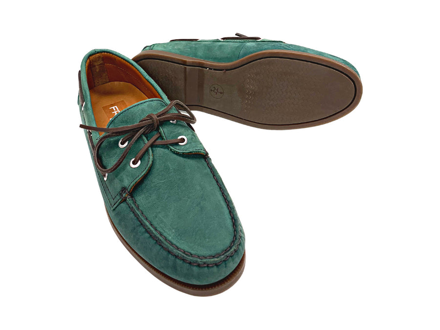 The Forest Greens Boat Shoe