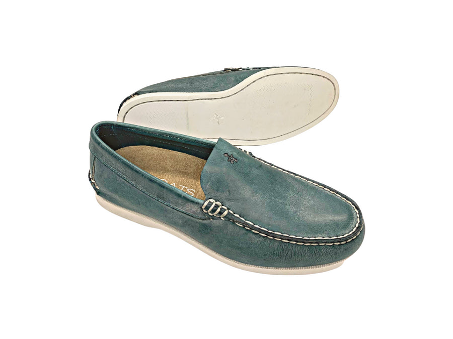 green venetian loafers outsole