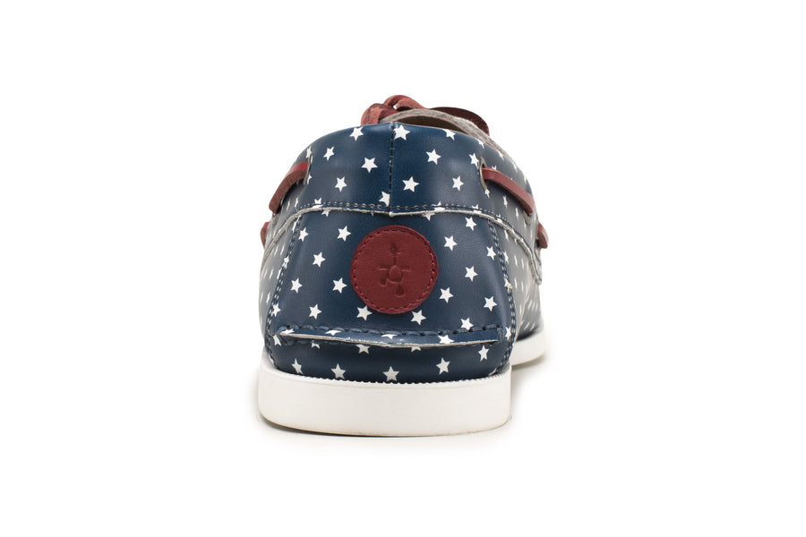 The Star Spangleds Boat Shoe