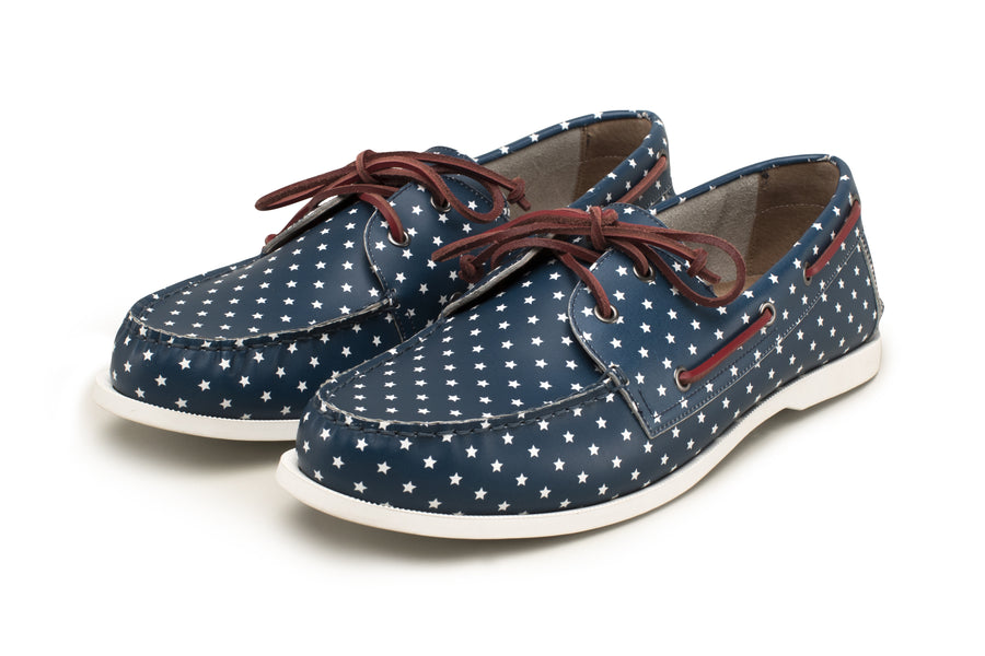 The Star Spangleds Boat Shoe