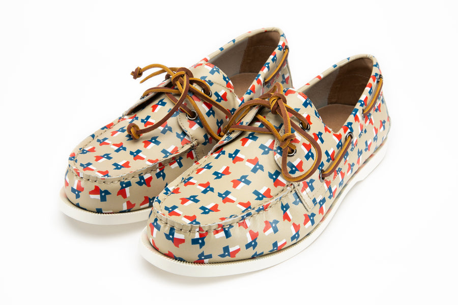 The Lone Stars Boat Shoe