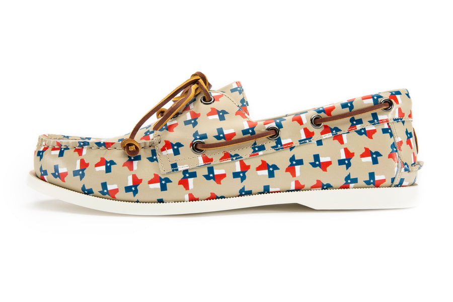 The Lone Stars Boat Shoe